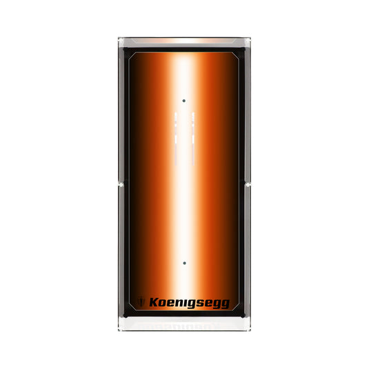 Wall Mounted Display Case for LEGO 42232 Koenigsegg Sadair's Spear Megacar