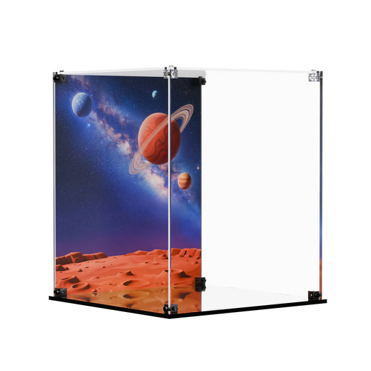 LEGO 40921 Up-Scaled Blue Astronaut Minifigure - Display Case