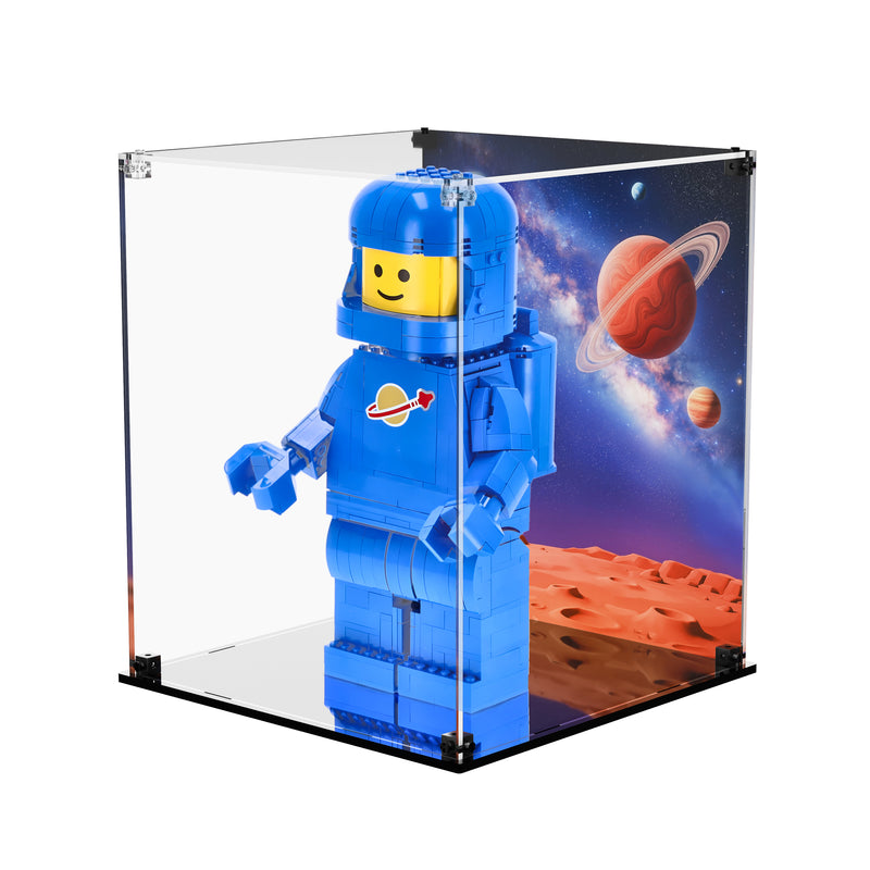 Load image into Gallery viewer, LEGO 40921 Up-Scaled Blue Astronaut Minifigure - Display Case
