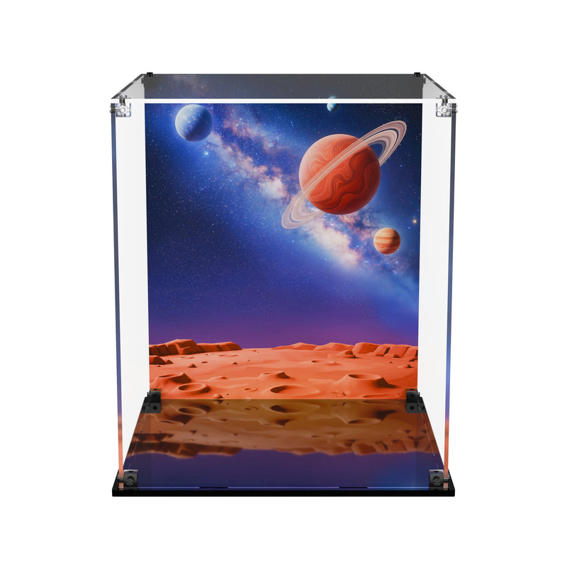 Load image into Gallery viewer, LEGO 40921 Up-Scaled Blue Astronaut Minifigure - Display Case
