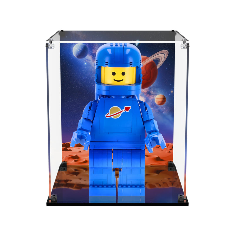 Load image into Gallery viewer, LEGO 40921 Up-Scaled Blue Astronaut Minifigure - Display Case

