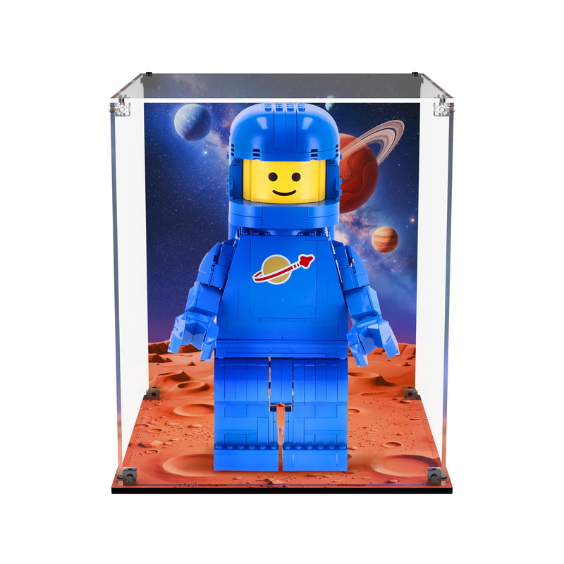 Load image into Gallery viewer, LEGO 40921 Up-Scaled Blue Astronaut Minifigure - Display Case
