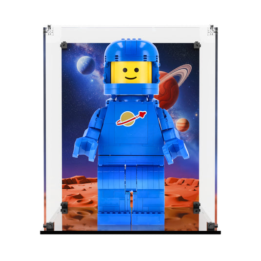 LEGO 40921 Up-Scaled Blue Astronaut Minifigure - Display Case