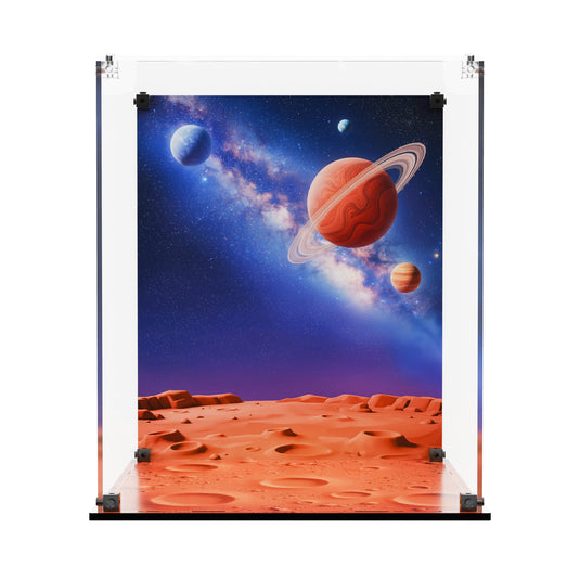 LEGO 40921 Up-Scaled Blue Astronaut Minifigure - Display Case