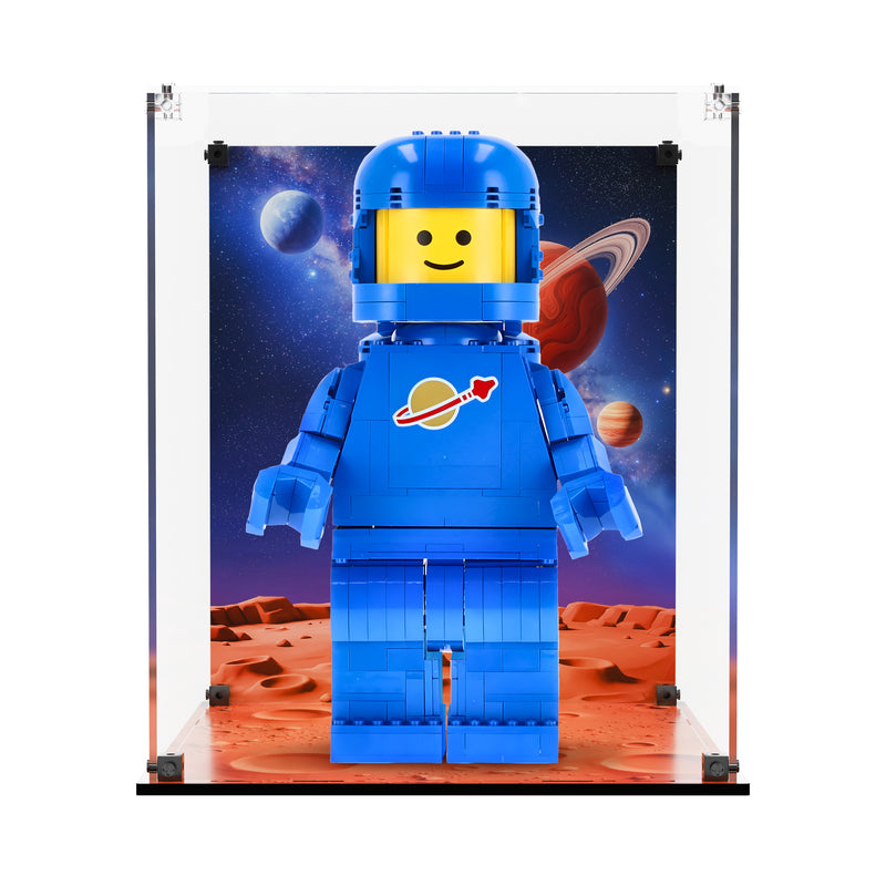 Load image into Gallery viewer, LEGO 40921 Up-Scaled Blue Astronaut Minifigure - Display Case
