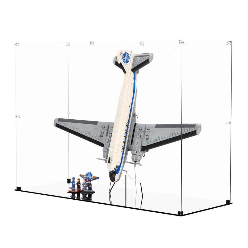 Load image into Gallery viewer, LEGO 11378 Douglas DC-3 PAN AM Airliner – Display Case - Vertical
