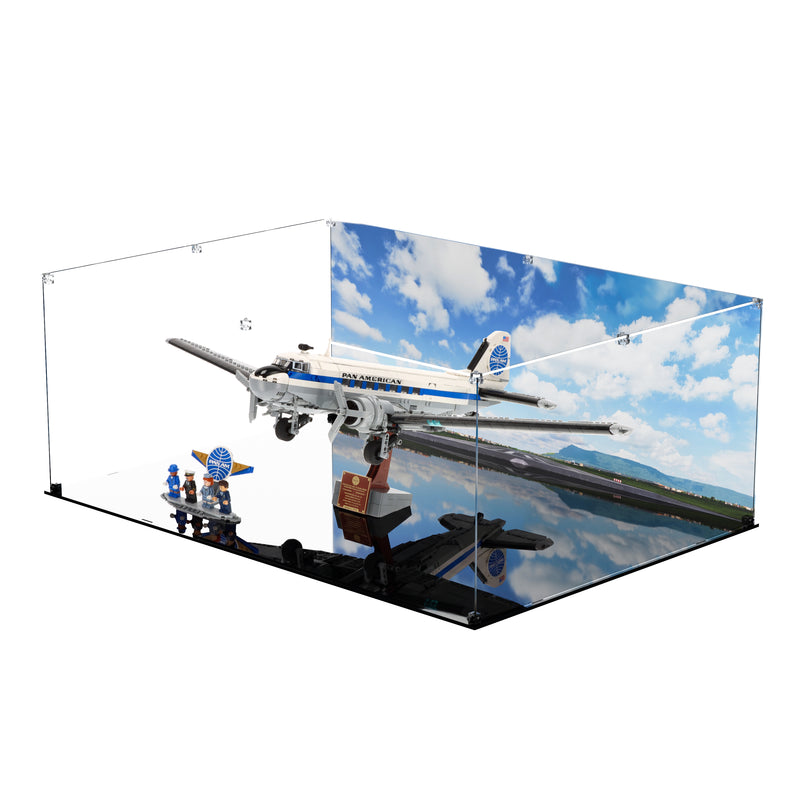 Load image into Gallery viewer, LEGO 11378 Douglas DC-3 PAN AM Airliner - Display Case
