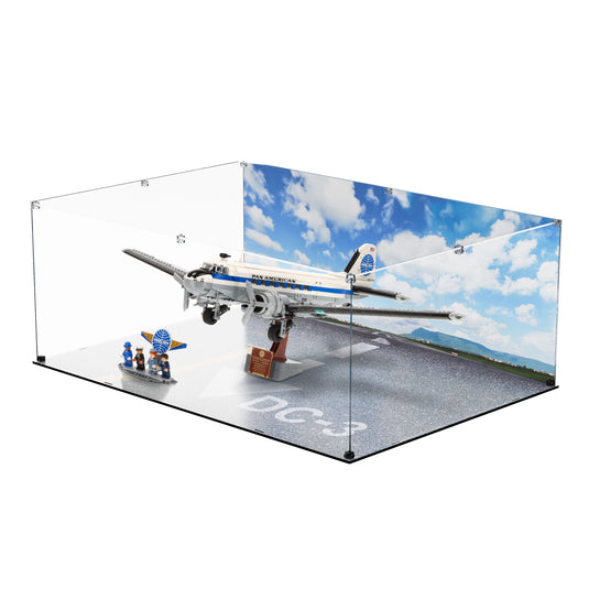 LEGO 11378 Douglas DC-3 PAN AM Airliner - Display Case
