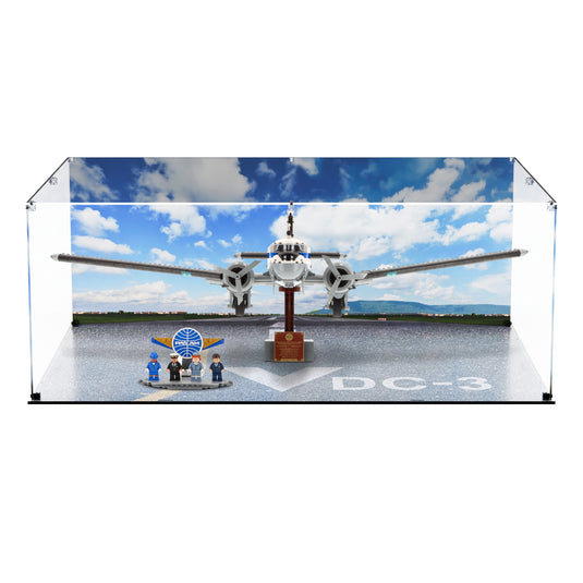 LEGO 11378 Douglas DC-3 PAN AM Airliner - Display Case