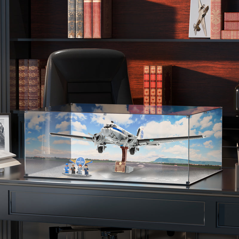 Load image into Gallery viewer, LEGO 11378 Douglas DC-3 PAN AM Airliner - Display Case
