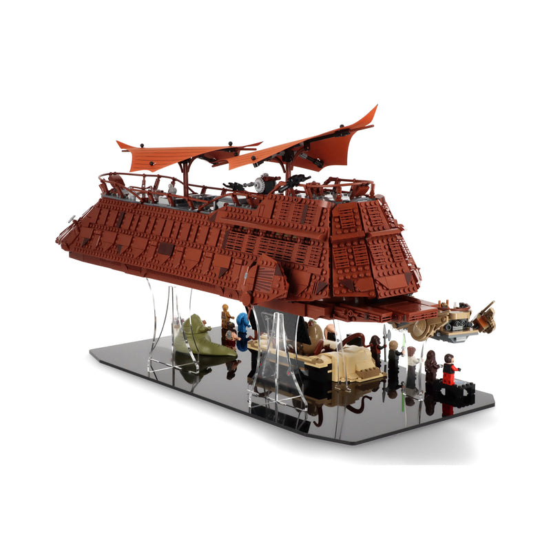 Load image into Gallery viewer, LEGO 75396 Jabba’s Sail Barge and LEGO 75397 Desert Skiff and Sarlacc Pit - Display Stand
