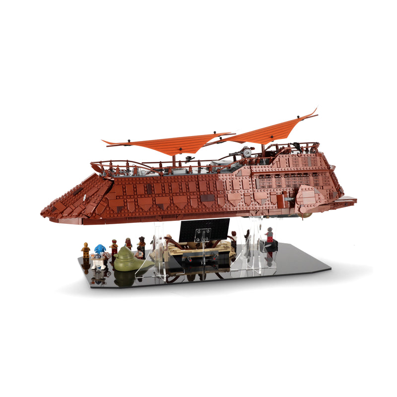 Load image into Gallery viewer, LEGO 75396 Jabba’s Sail Barge and LEGO 75397 Desert Skiff and Sarlacc Pit - Display Stand
