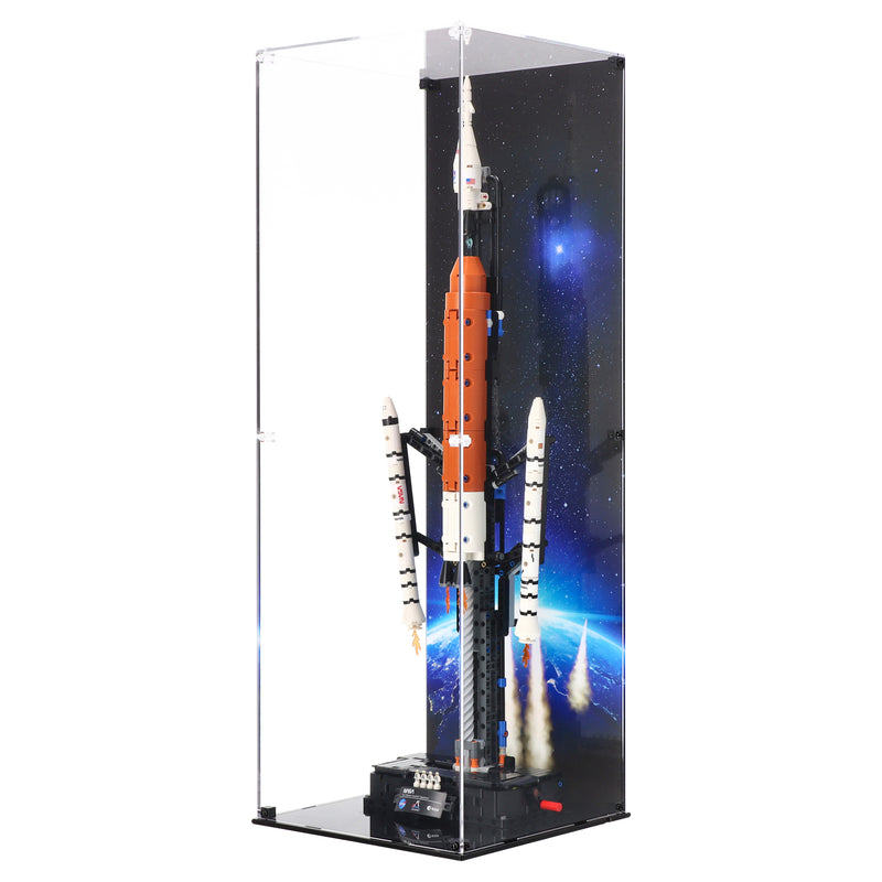Load image into Gallery viewer, LEGO 42221 NASA Artemis Space Launch System Rocket - Display Case
