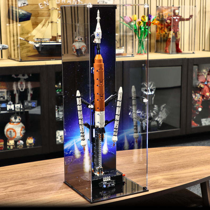 Load image into Gallery viewer, LEGO 42221 NASA Artemis Space Launch System Rocket - Display Case
