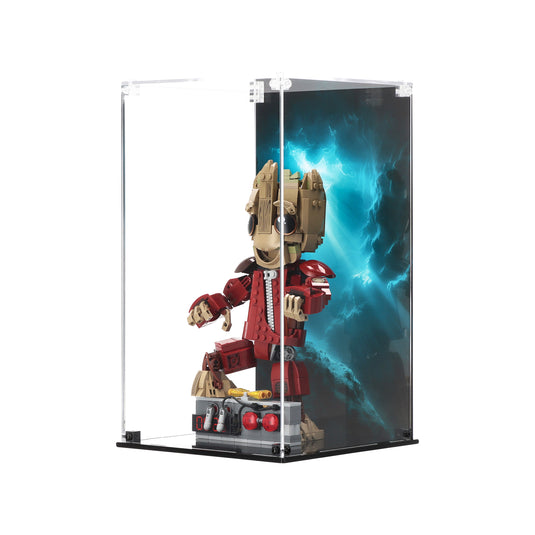 LEGO 76341 Ravager Jumpsuit Groot - Display Case