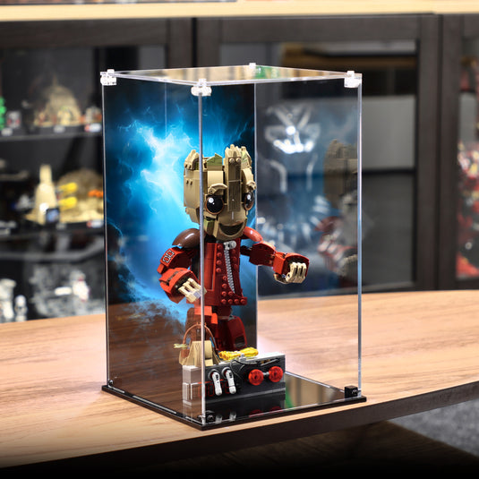 LEGO 76341 Ravager Jumpsuit Groot - Display Case