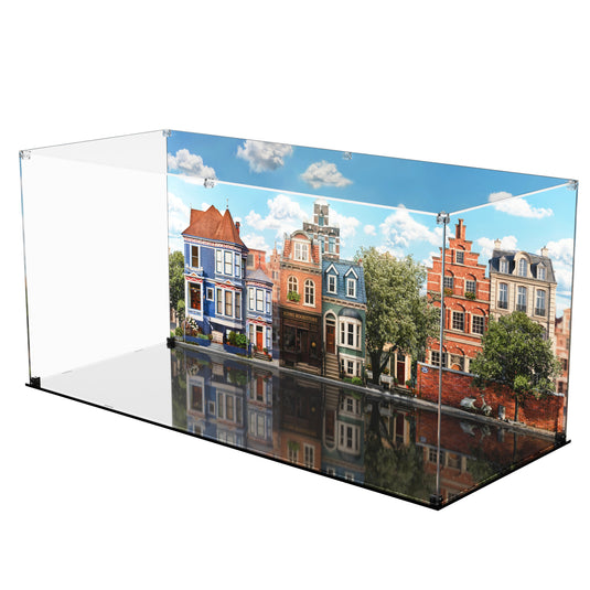 LEGO Triple Modular Buildings - Display Case