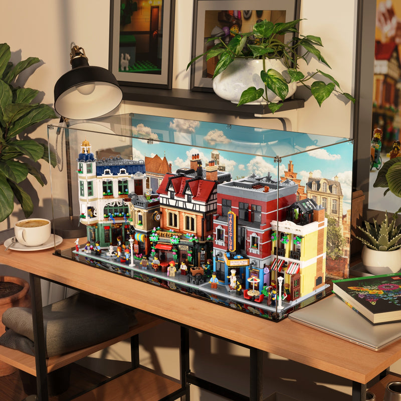 Load image into Gallery viewer, LEGO Triple Modular Buildings - Display Case
