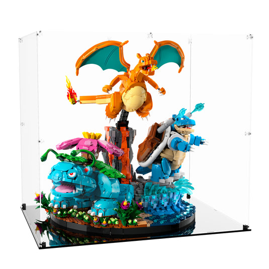 LEGO 72153 Pokémon: Venusaur, Charizard and Blastoise - Display Case