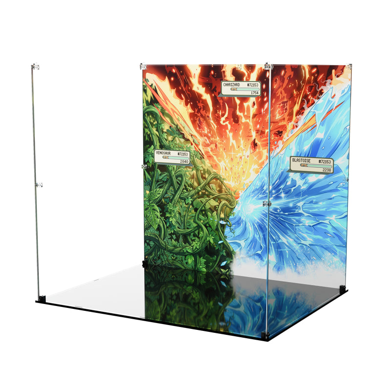 Load image into Gallery viewer, LEGO 72153 Pokémon: Venusaur, Charizard and Blastoise - Display Case
