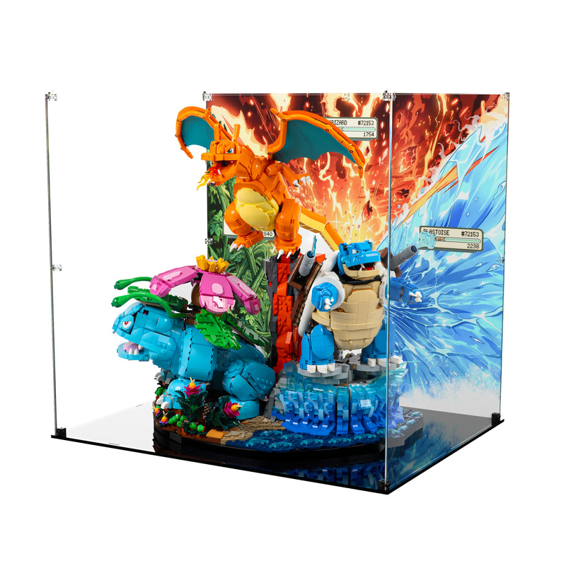 Load image into Gallery viewer, LEGO 72153 Pokémon: Venusaur, Charizard and Blastoise - Display Case

