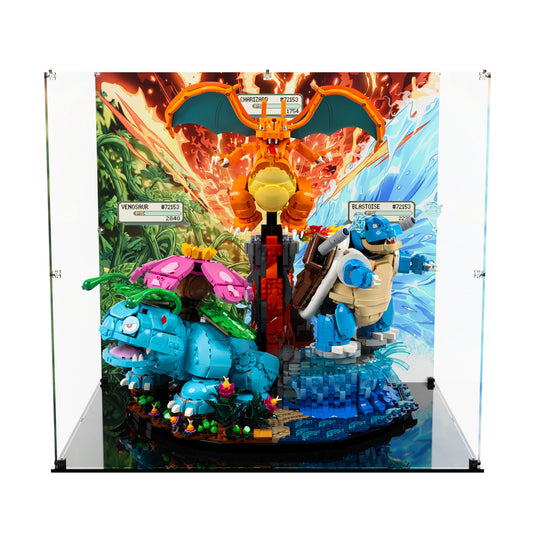 LEGO 72153 Pokémon: Venusaur, Charizard and Blastoise - Display Case