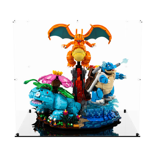 LEGO 72153 Pokémon: Venusaur, Charizard and Blastoise - Display Case