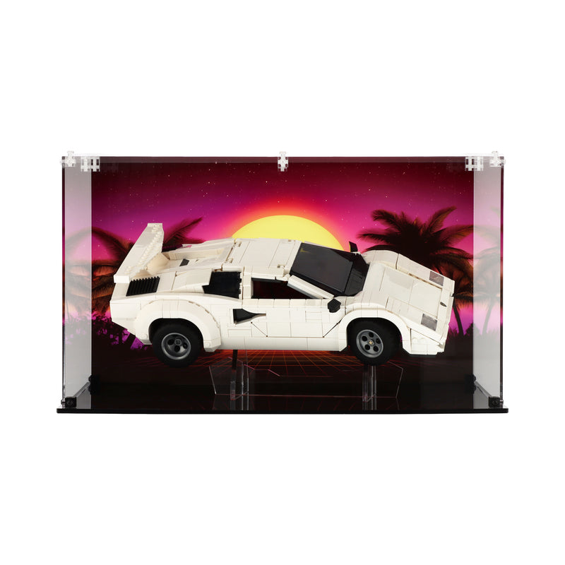 Load image into Gallery viewer, Lego 10337 Lamborghini Countach 5000 Quattrovalvole - Display Case
