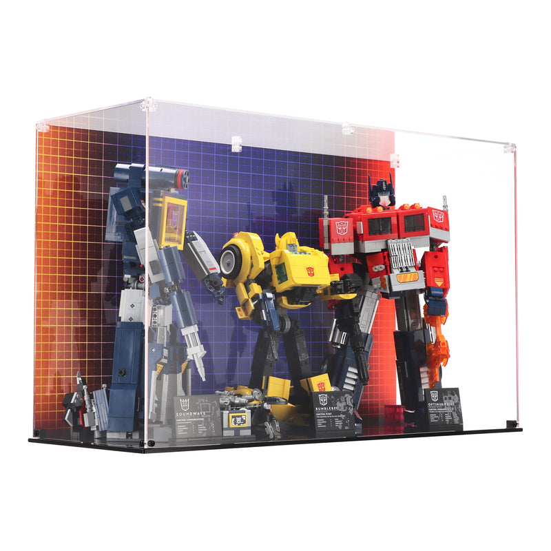 Load image into Gallery viewer, LEGO 10358 &amp; 10302 &amp; 10338 Transformers - Display Case
