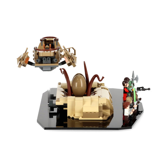 Lego 75396 Desert Skiff & Sarlacc Pit - Display Stand