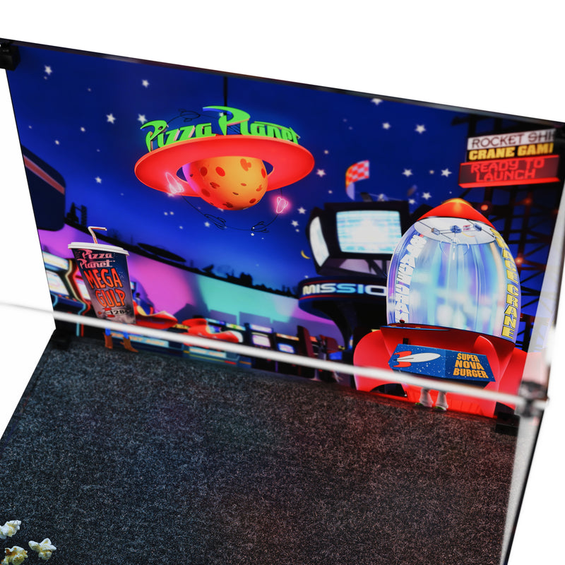 Load image into Gallery viewer, LEGO 43307 Alien with Pizza Planet Rocket Ride - Display Case
