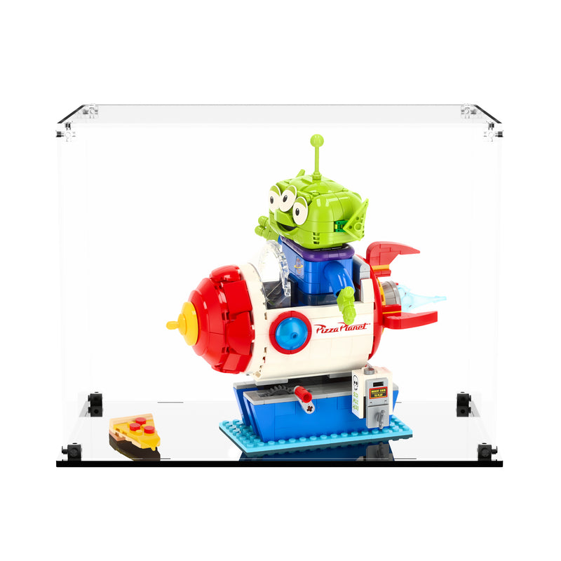 Load image into Gallery viewer, LEGO 43307 Alien with Pizza Planet Rocket Ride - Display Case
