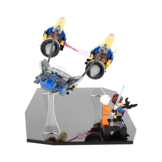 LEGO 75258 Star Wars Anakin s Podracer Display Stand Uniquedisplay