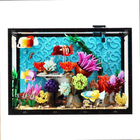 LEGO 10366 Tropical Aquarium – Minimalist Display Case
