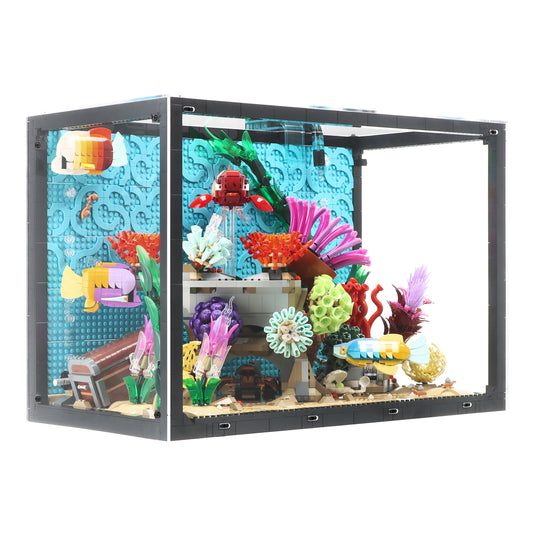 LEGO 10366 Tropical Aquarium – Minimalist Display Case