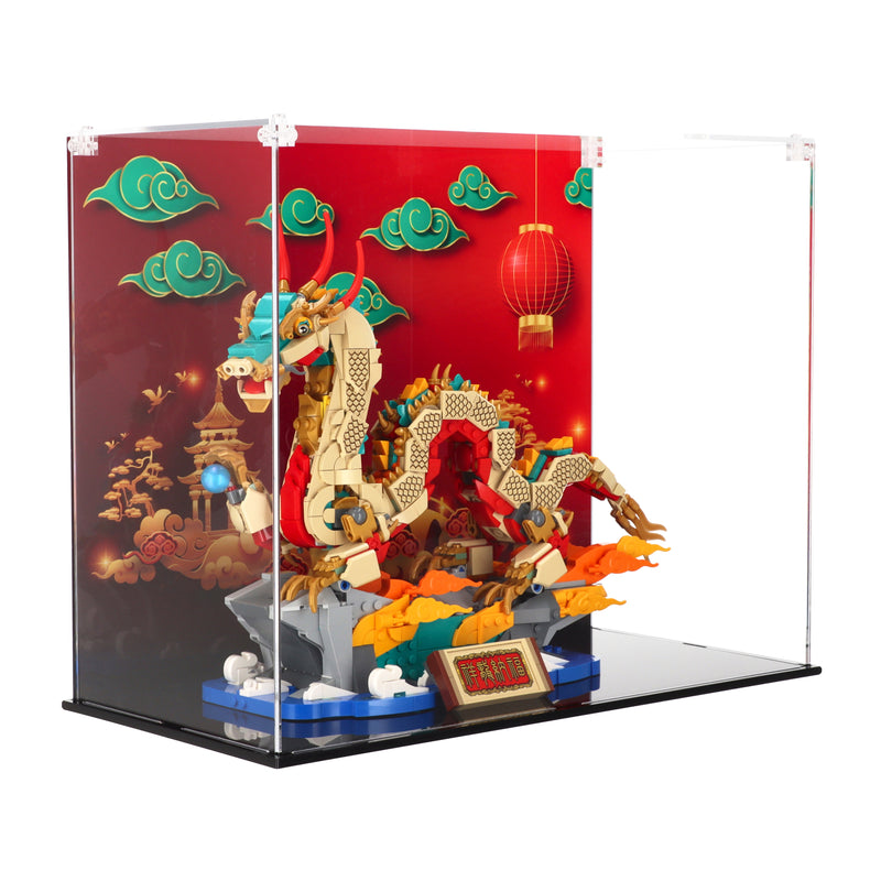 Load image into Gallery viewer, Lego 80112 Auspicious Dragon - Display Case
