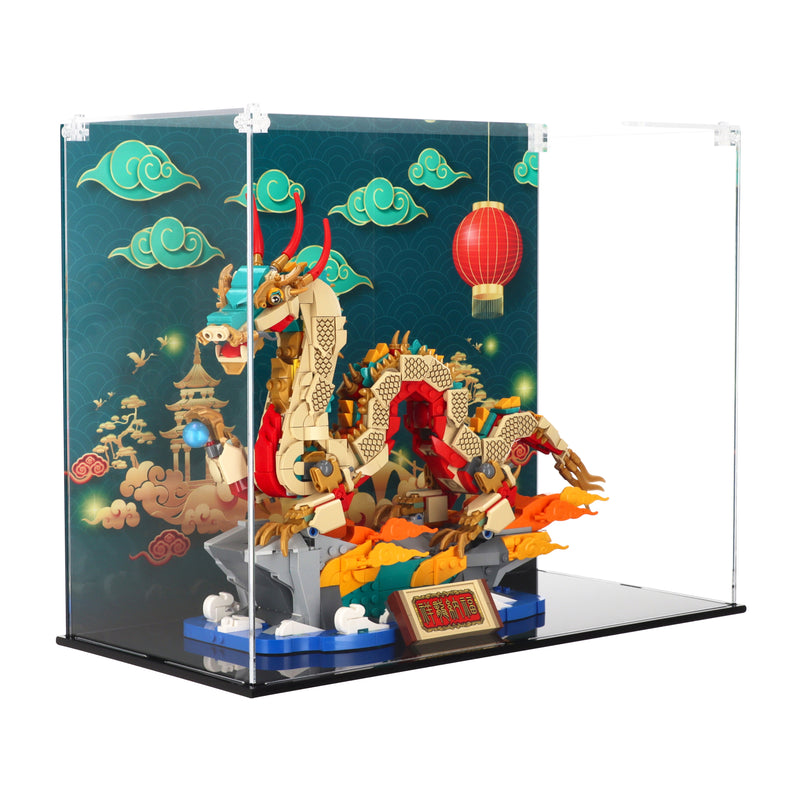 Load image into Gallery viewer, Lego 80112 Auspicious Dragon - Display Case
