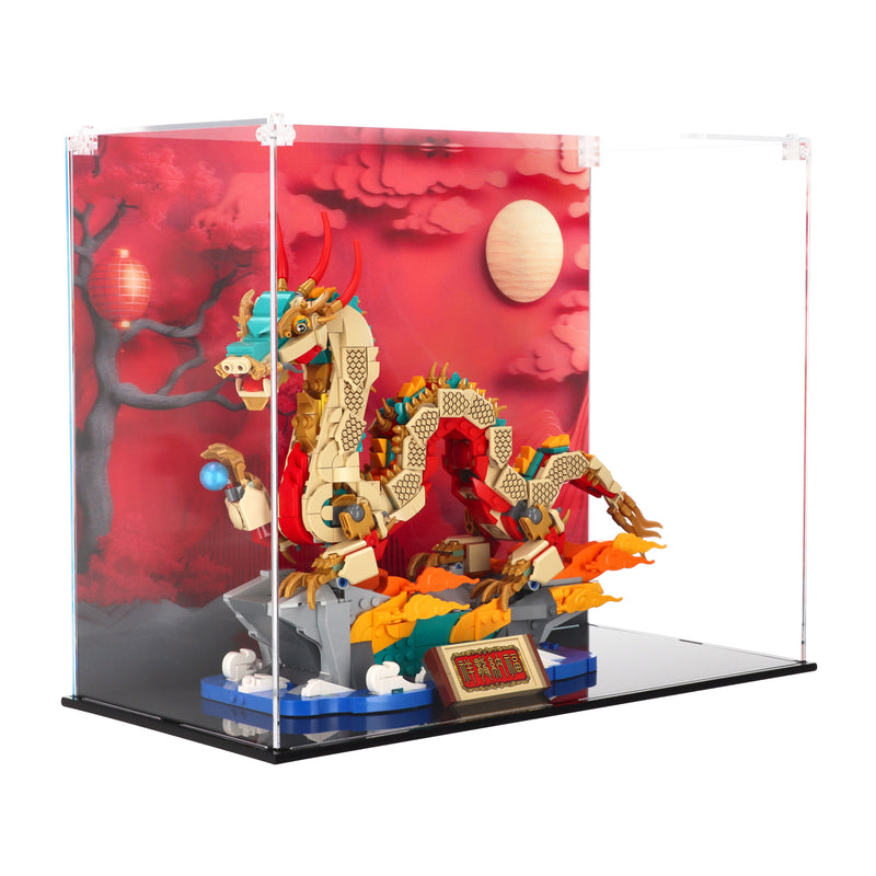 Load image into Gallery viewer, Lego 80112 Auspicious Dragon - Display Case
