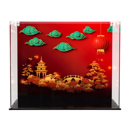 Lego 80112 Auspicious Dragon - Display Case