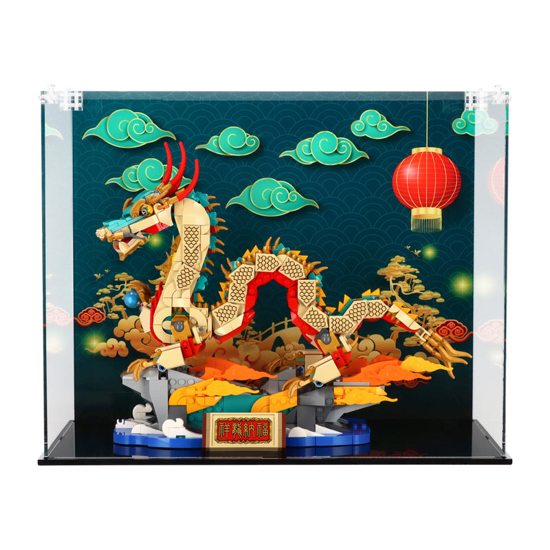 Load image into Gallery viewer, Lego 80112 Auspicious Dragon - Display Case
