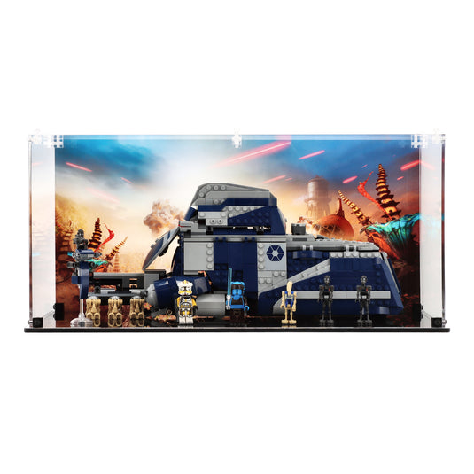 LEGO 75435 Battle of Felucia Separatist MTT - Display Case