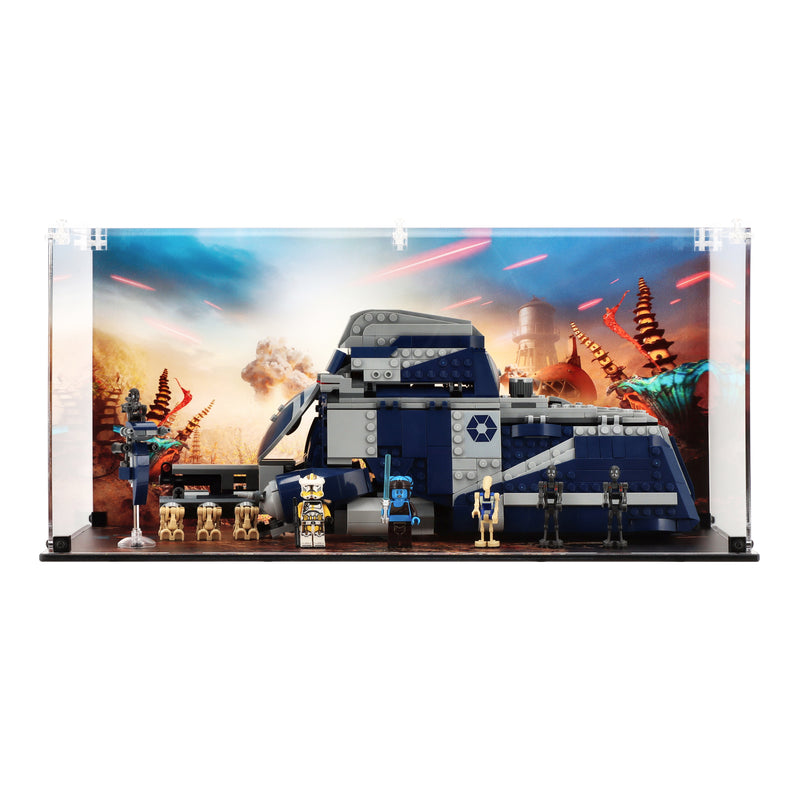 Load image into Gallery viewer, LEGO 75435 Battle of Felucia Separatist MTT - Display Case
