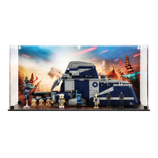 LEGO 75435 Battle of Felucia Separatist MTT - Display Case