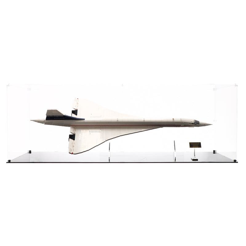 Load image into Gallery viewer, Lego 10318 Concorde Display Case - Angled
