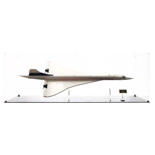 Lego 10318 Concorde Display Case - Angled