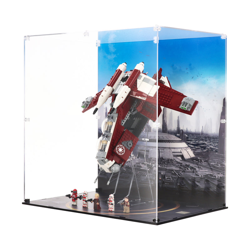Load image into Gallery viewer, LEGO 75354 Coruscant Guard Gunship - Display Case
