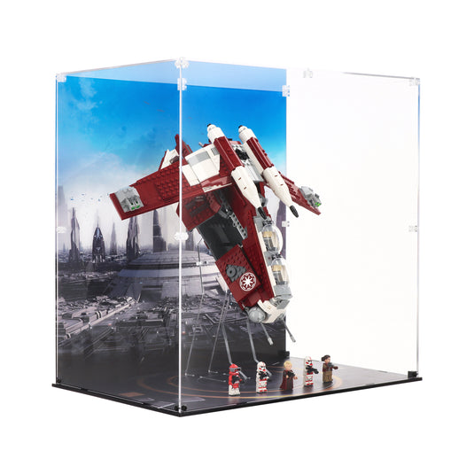 LEGO 75354 Coruscant Guard Gunship - Display Case