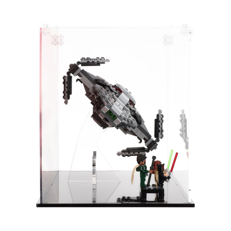 Load image into Gallery viewer, Lego 75383 Darth Maul&#39;s Sith Infiltrator - Display Case
