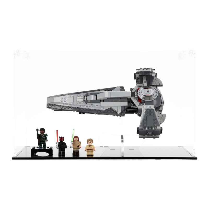 Load image into Gallery viewer, Lego 75383 Darth Maul&#39;s Sith Infiltrator - Display Case
