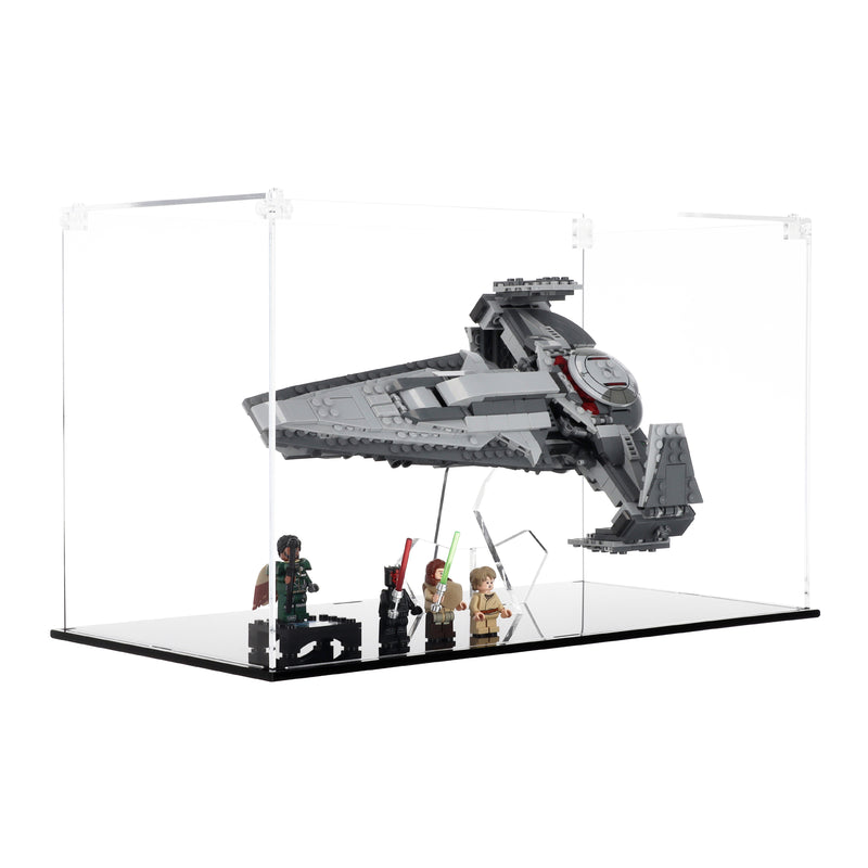 Load image into Gallery viewer, Lego 75383 Darth Maul&#39;s Sith Infiltrator - Display Case
